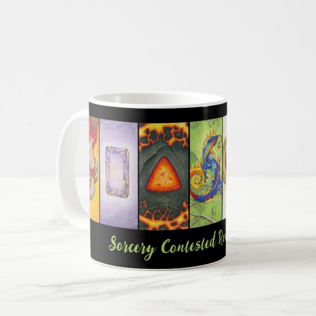 Mug Échantillon de sorcellerie de Melissa A Benson (Devant gauche)