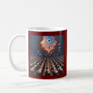 Mug Échapper de la matrice : salle d'examen surréalist