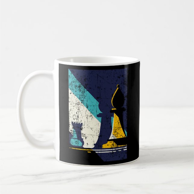 Mug Échecs du joueur d'échecs (Gauche)