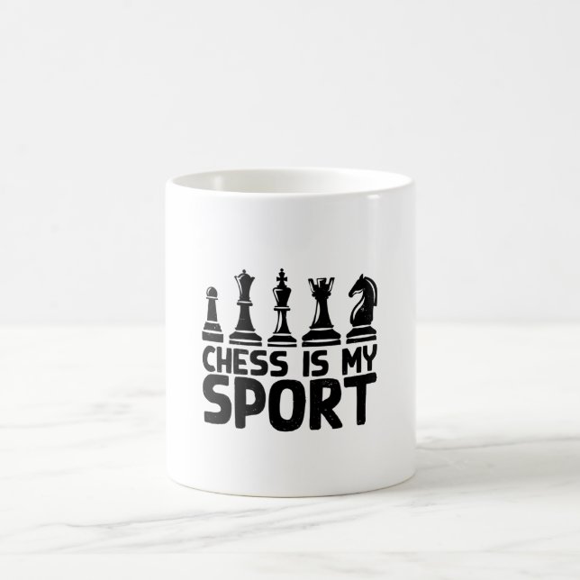 Mug Échecs - Échecs Est Mon Sport (Centre)