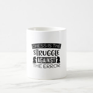 Mug Échecs - Échecs lutte contre l'erreur
