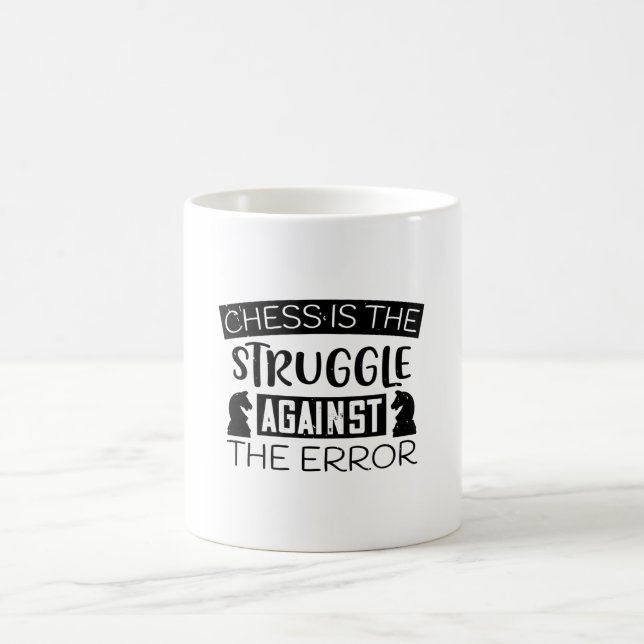 Mug Échecs - Échecs lutte contre l'erreur (Centre)