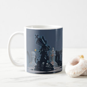 Mug Échecs - photo Cool bleu