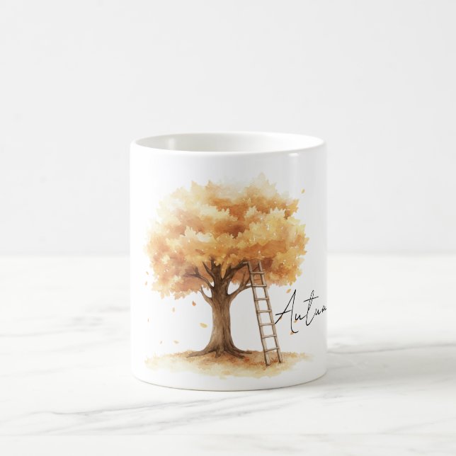 Mug Échelle de feuilles d'orangier (Centre)