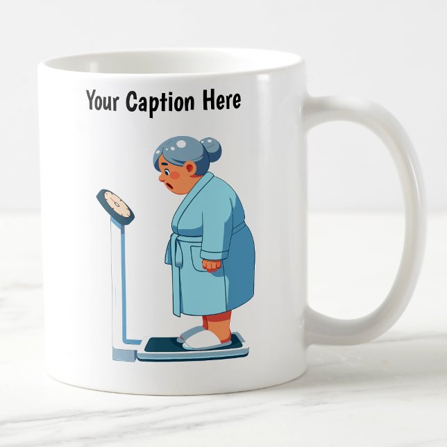 Mug Échelle de poids personnalisable (Créateur téléchargé)