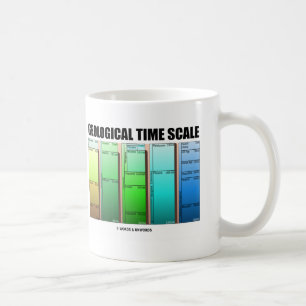 Mug Échelle de temps géologique (âge géologique)