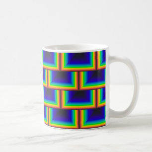 Mug Échelles carrés à spectre solaire