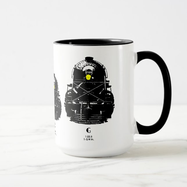 Mug Échelles modèles de train - quelle est votre (Droite)