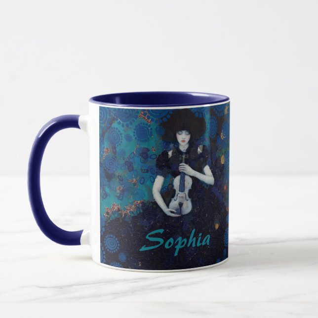 Mug Échos de silence : la chanson guérisseuse d'un vio (Gauche)
