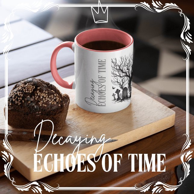 Mug Échos du temps en déclin (Decaying Echoes of Time cover from The Beekeeper Store)