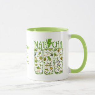 Mug Éclair MATCHA Boulon à brosse