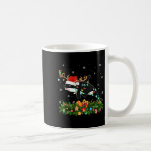 Mug Éclairage de Noël Orca Renne Chapeau de Père Noël 