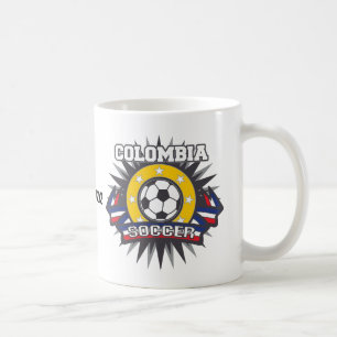 Mug Éclat du football de la Colombie