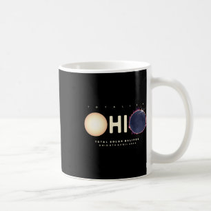 Mug Eclipse 2024 Ohio Total Eclipse Astronomie Graphiq