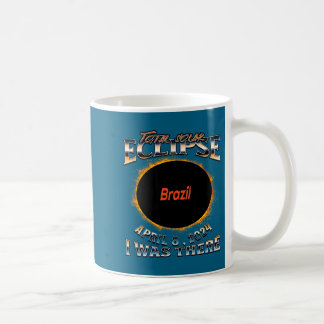 Mug Éclipse solaire drôle Brésil Indiana là