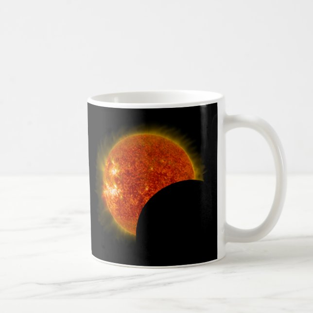 Mug Éclipse solaire en cours (Droite)