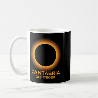 Mug Éclipse solaire totale 2026 Cantabria Espagne Tota