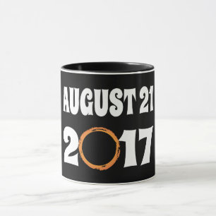 Mug Éclipse solaire totale 21 août 2017