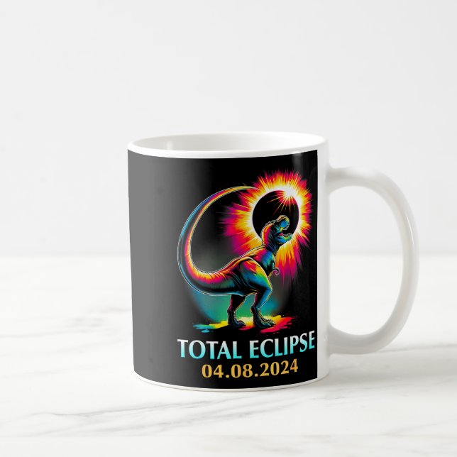 Mug Éclipse Totale Design d'Éclipse Totale du Soleil (Droite)