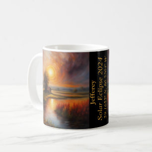 Mug Éclipse totale du Sun GPS Farmland Creek Nom