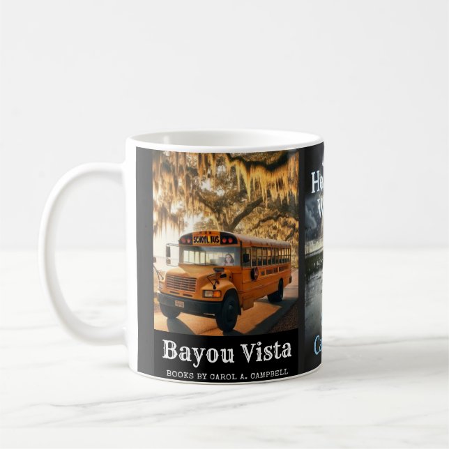 Mug École Bus de Bayou Vista – Collection Southern Psy (Gauche)