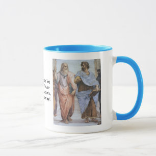 Mug École d'Athènes (détail - Platon et Aristote)