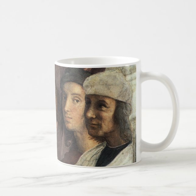 Mug École d'Athènes par Raphael, Renaissance Vintage (Droite)