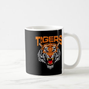 Mug École de football Tigers Sports Distressed Game Da