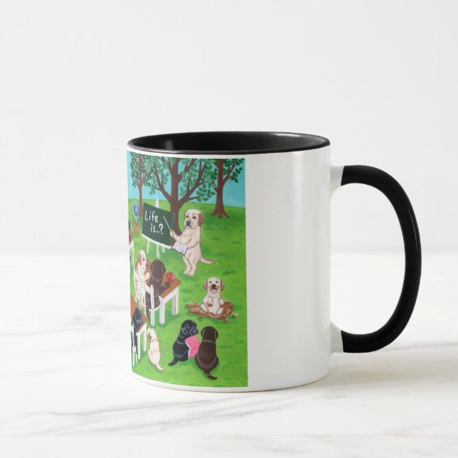 Mug École de Labrador (Droite)