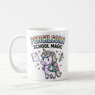 Mug École de licorne Pencilcorn Magie Charmante Merch