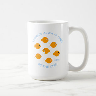 Mug École de poisson d'or Inspirationnel enseignant la