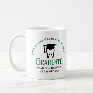 Mug Ecole dentaire verte Diplôme Dentiste sur mesure