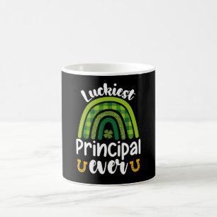 Mug École du directeur le plus chanceux de tous les te