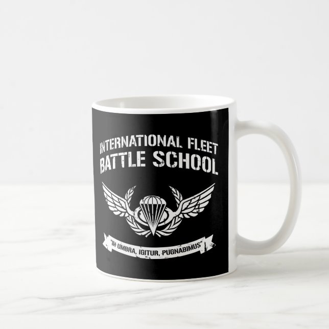 Mug École internationale Ender de bataille de flotte (Droite)
