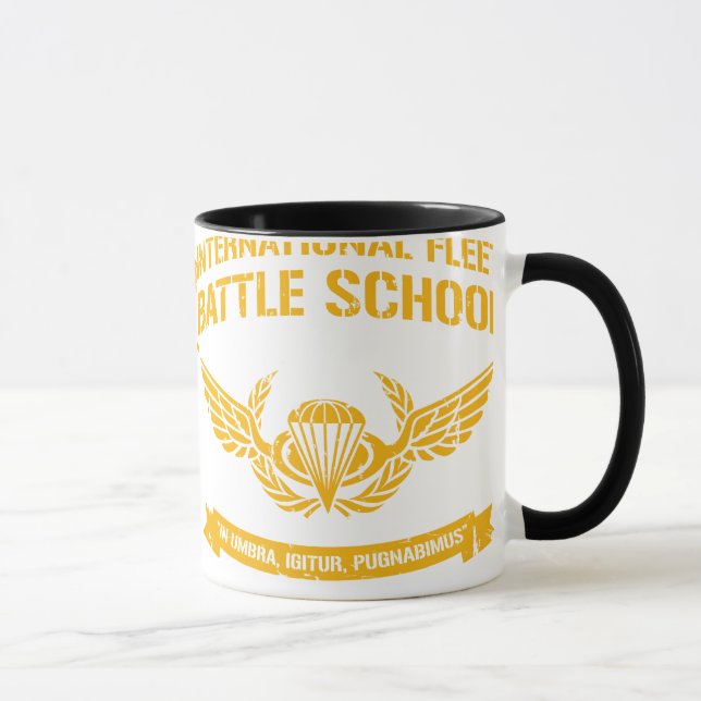 Mug École internationale Ender de bataille de flotte (Droite)