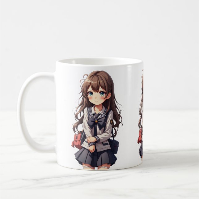 Mug École japonaise d'Anime (Gauche)