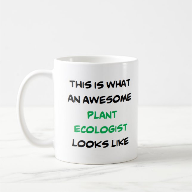 Mug écologue végétale, génial (Gauche)