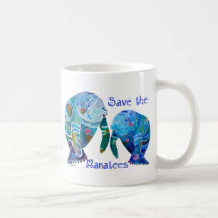 Mug Économies de la Floride les lamantins dans les