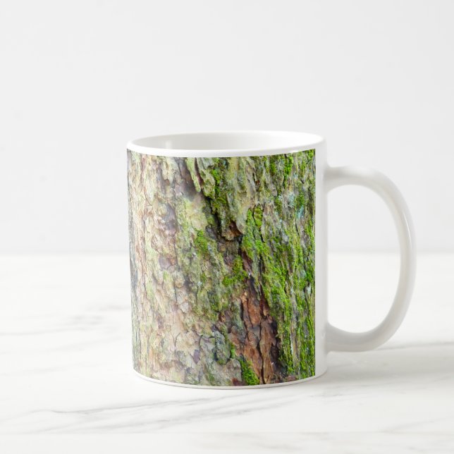 Mug Écorce d'arbre recouverte de mousse (Droite)