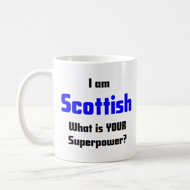 Mug écossais (Gauche)
