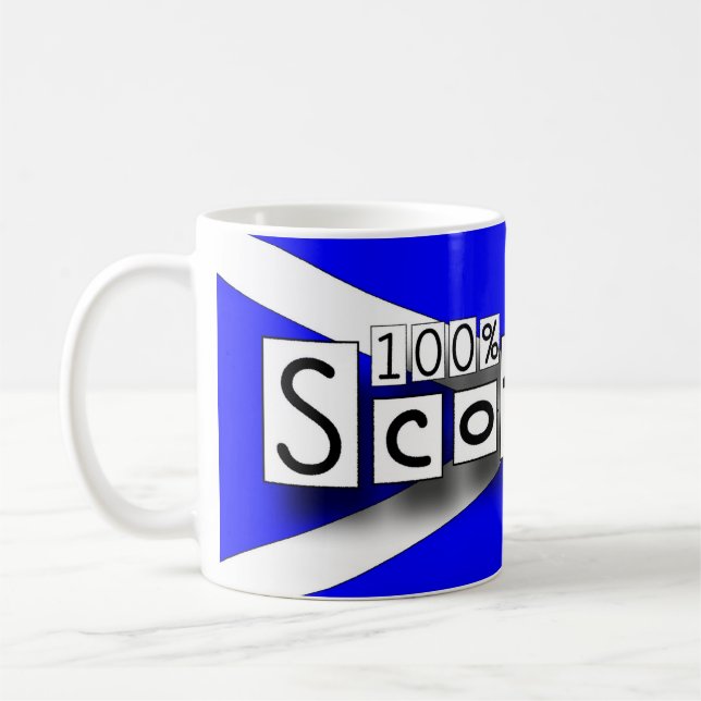 Mug Écossais de 100% (Gauche)