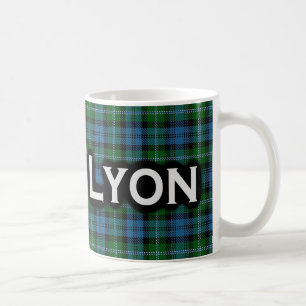 Mug Écossais de tartan de Lyon de clan
