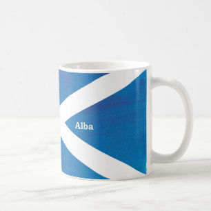 Mug écossais peint/Alba- gaélique écossais (Gàidhlig)