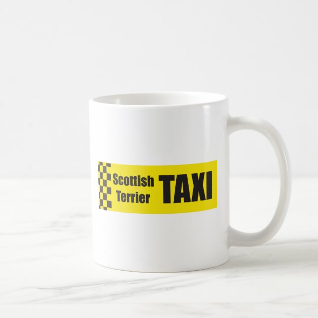 Mug Écossais Terrier de taxi (Droite)