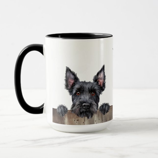 Mug écossaise de chien de Terrier (Gauche)