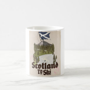 Mug Écosse pour skier