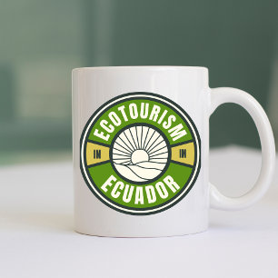 Mug Écotourisme en Equateur Voyage vert lent
