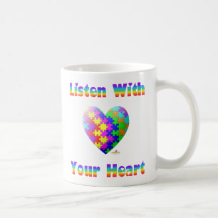 Mug Écoutez Avec Votre Coeur