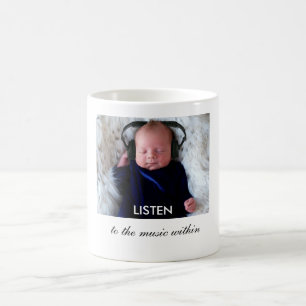 Mug ÉCOUTEZ… la musique en dedans