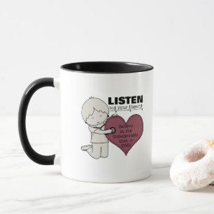 Mug Écoutez votre coeur